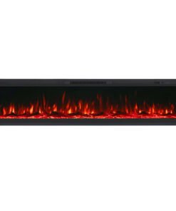 Lareira Elétrica Wgrif De Embutir Esmeralda Pro 73" 220V 1800W