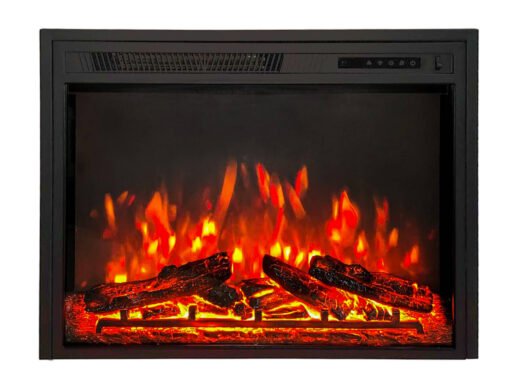 Lareira Elétrica Wgrif  De Embutir Granada 28" 127V 1500 Watts Modelo Tradicional - Imagem 4