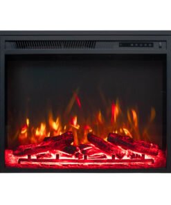 Lareira Elétrica Wgrif De Embutir Granada 28" 220V 1800 Watts Modelo Tradicional