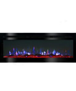 Lareira Elétrica Wgrif De Embutir Opala 50" 127V 1500W