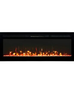 Lareira Elétrica Wgrif De Embutir Opala 50" 127V 1500W