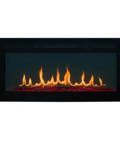 Lareira Elétrica Wgrif De Embutir Opala 36" 1800W 220V