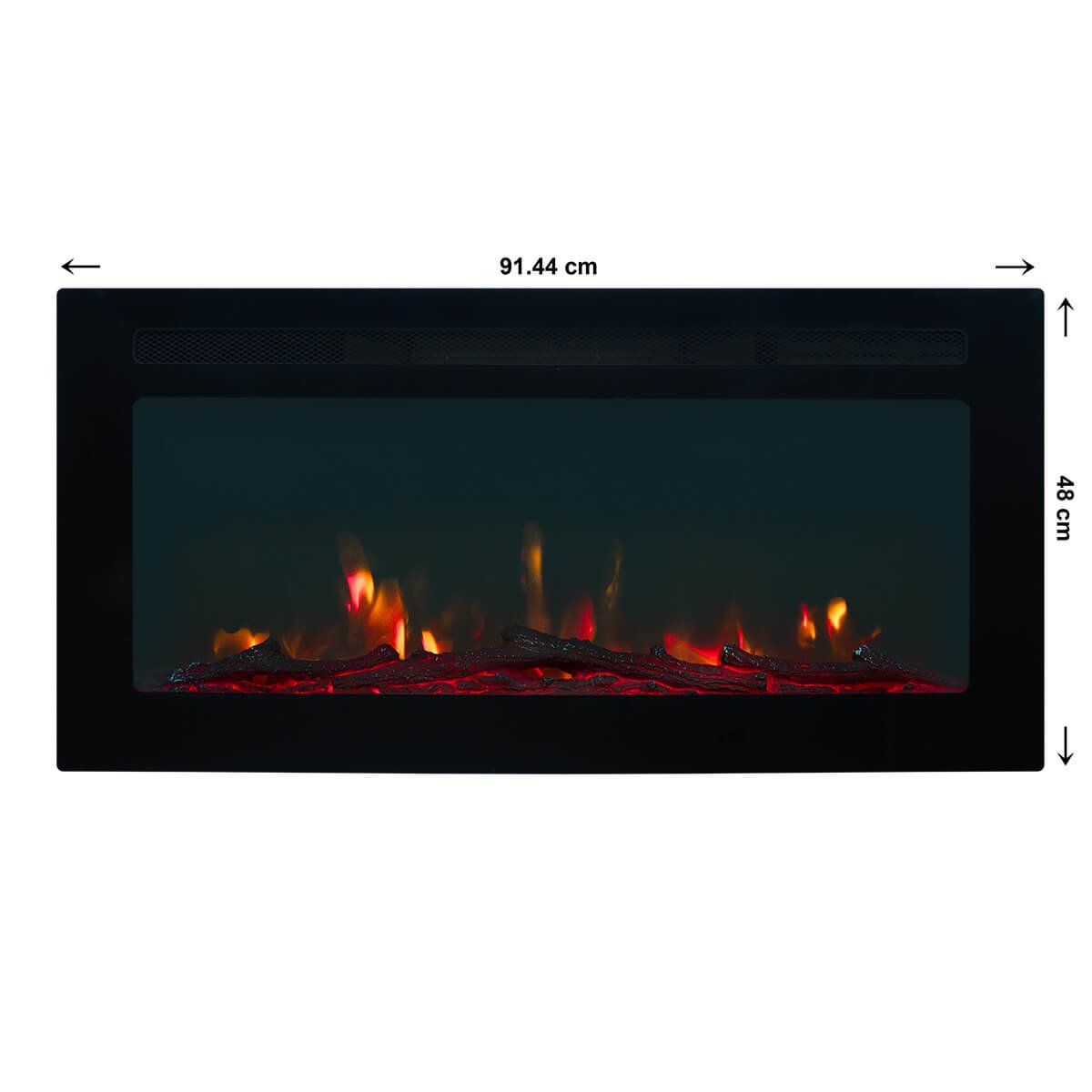 Lareira Elétrica Wgrif De Embutir Opala 36" 127V - Imagem 4